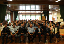 Sprejem zaposlenih v policiji, ki so sodelovali v intervenciji na območju Uršnih sel