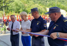 V Žužemberku zaključena gradnja vadbenega poligona za Dolenjsko