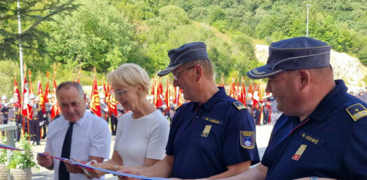 V Žužemberku zaključena gradnja vadbenega poligona za Dolenjsko