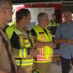Pogorišče v Bovcu si je ogledal tudi premier Janša