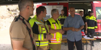 Pogorišče v Bovcu si je ogledal tudi premier Janša