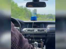 Mesec službene modre luči zlorabil za postavljanje na bratovi poroki