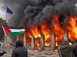 Člani skrajno leve Antife in potomci migrantov razbijajo in ropajo po Franciji