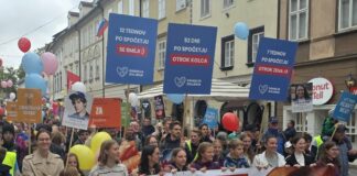 Pohod za življenje 2026 v Ljubljani! Polne ljubljanske ulice!