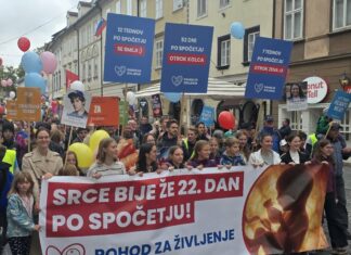 Pohod za življenje 2026 v Ljubljani! Polne ljubljanske ulice!