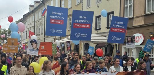 Pohod za življenje 2026 v Ljubljani! Polne ljubljanske ulice!