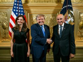 Srečanje zakoncev Trump z zakoncema Janša Bačovnik